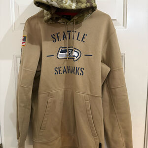 Nike Seattle Seahawks Salute to Service Medium Hoodie